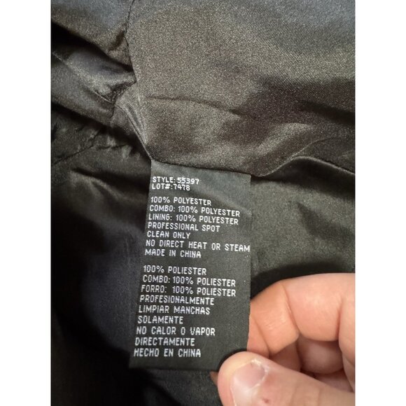 Blondie Nites By Stacy Sklar‎ Mini Dress Formal Gems Prom Homecoming Polyester - Picture 7 of 11